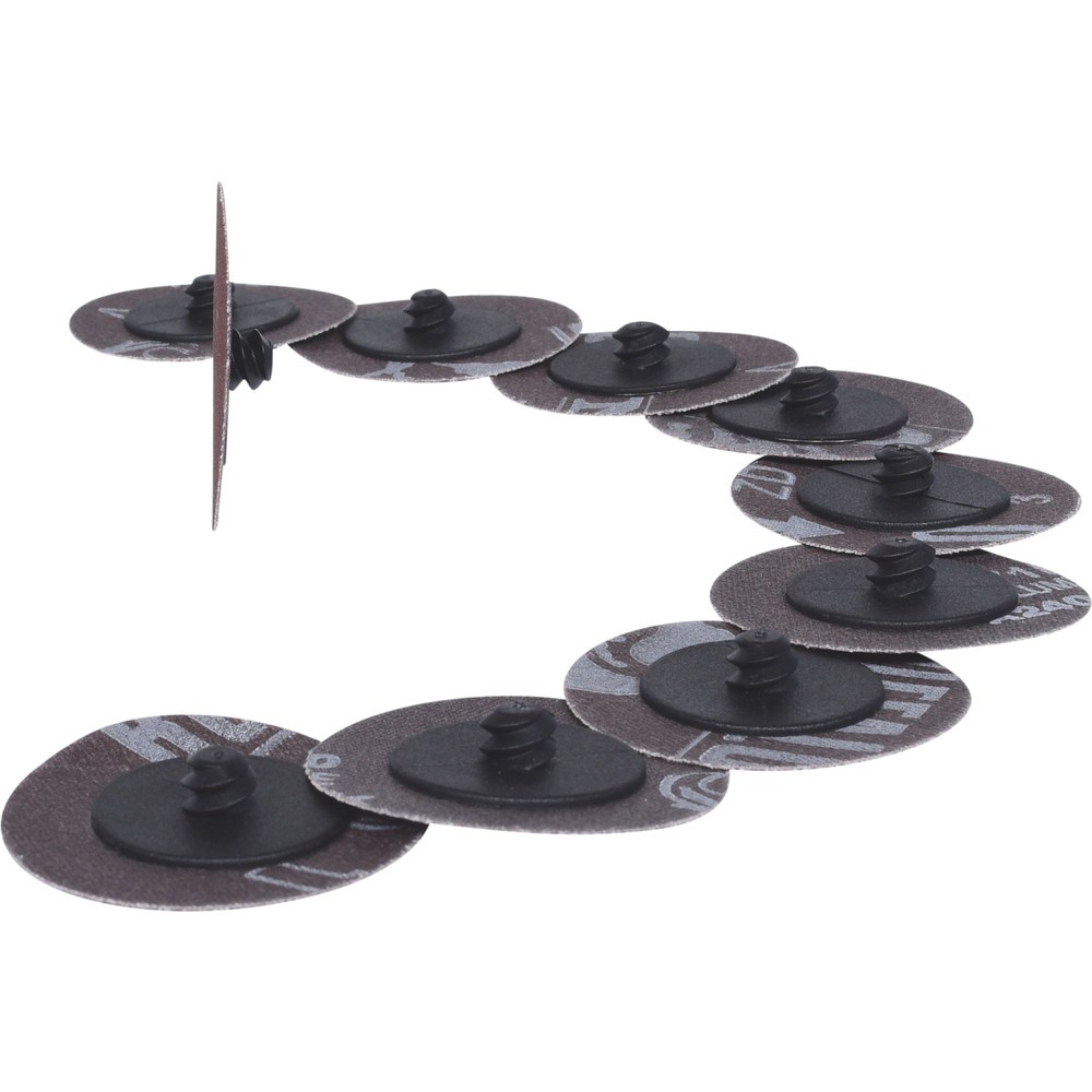 Produktabbildung Nr. 3: KS TOOLS Ersatz-Schleifpads, Ø50mm, Sand-Papier 240, 10er Pack