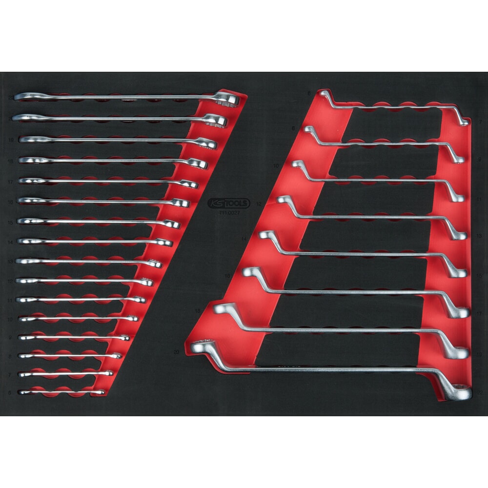 Produktabbildung: KS TOOLS Schlüssel-Satz, 24-tlg in 1/1 Systemeinlage