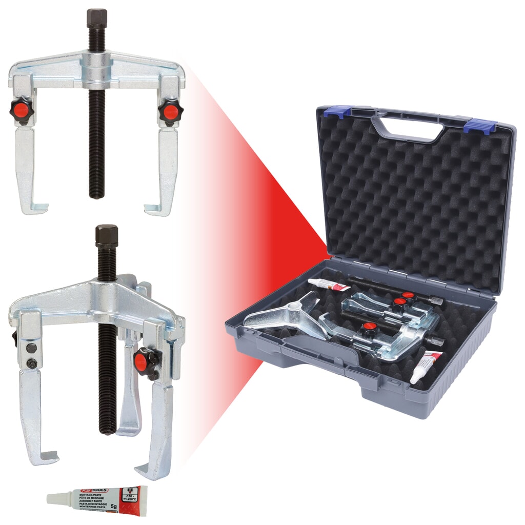 KS TOOLS Schnellspann-Universal-Abzieher-Satz, 7-tlg 20-90mm Produktabbildung Nr. 6: KS TOOLS Schnellspann-Universal-Abzieher-Satz, 7-tlg 20-90mm