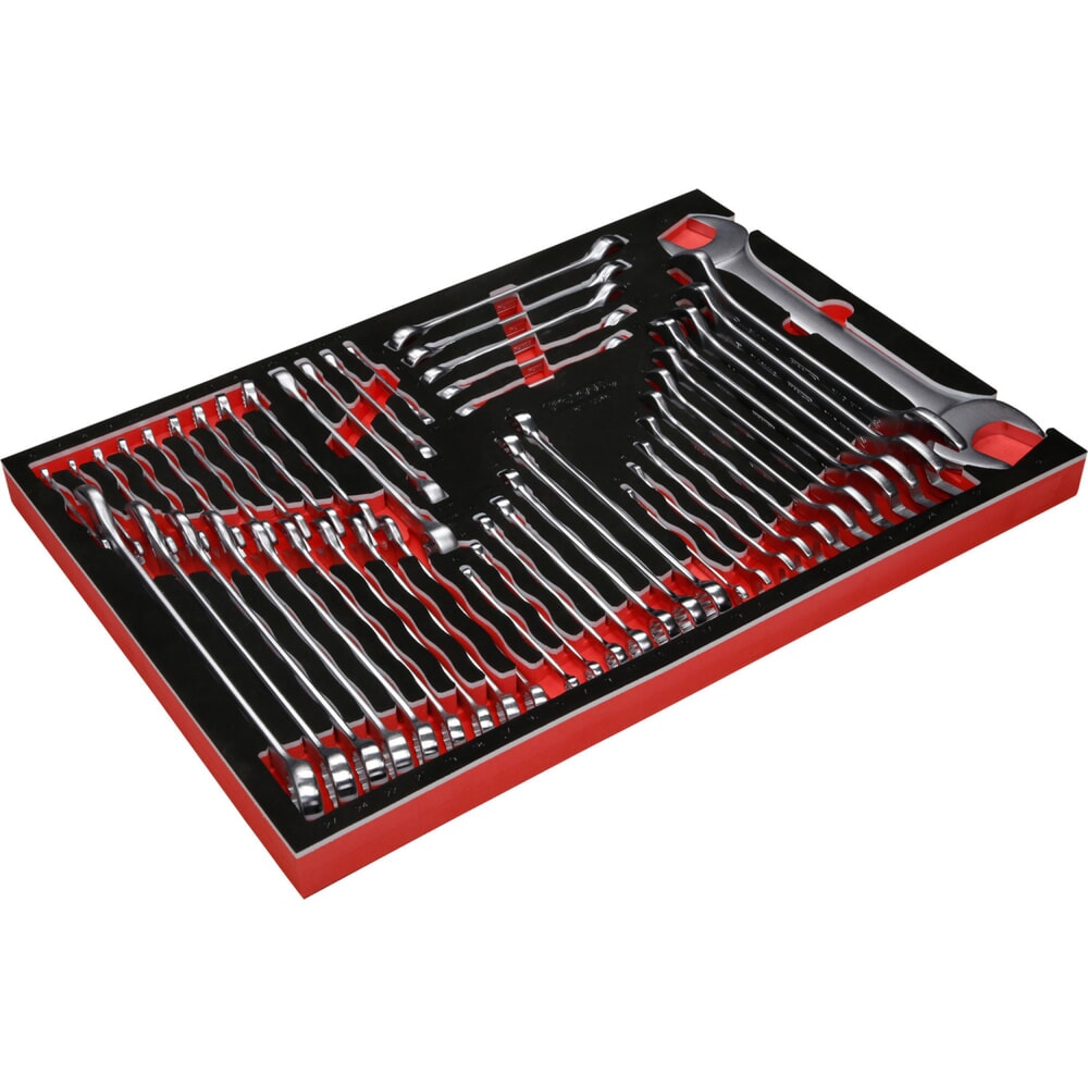 Produktabbildung Nr. 2: KS TOOLS Schraubenschlüssel-Satz in Schaumstoffeinlage, 46-tlg
