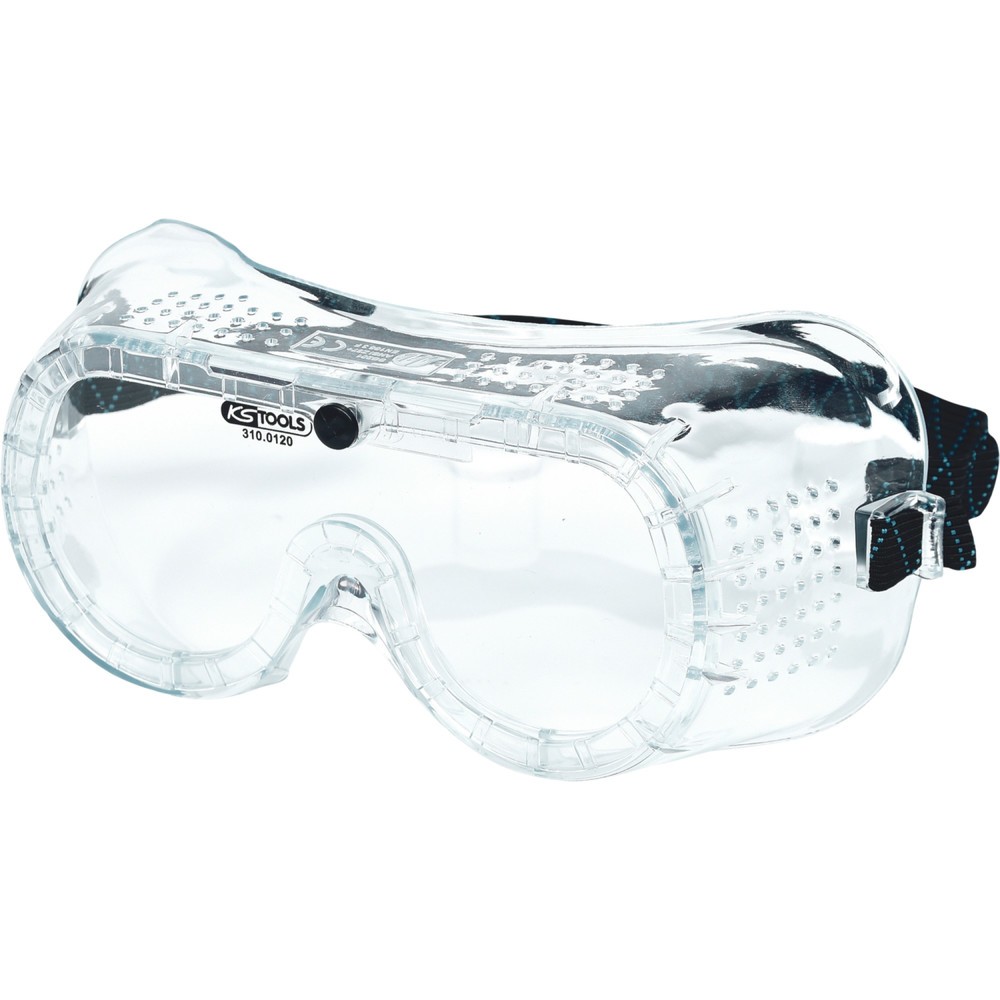 Produktabbildung: KS TOOLS Schutzbrille mit Gummiband-transparent, EN 166