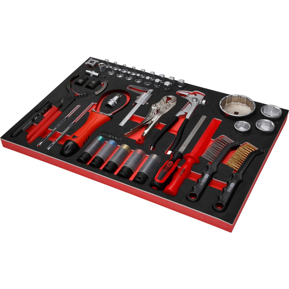 Produktabbildung Nr. 4: KS TOOLS Öl- / und Reifendienst-Satz in Schaumstoffeinlage, 43-tlg