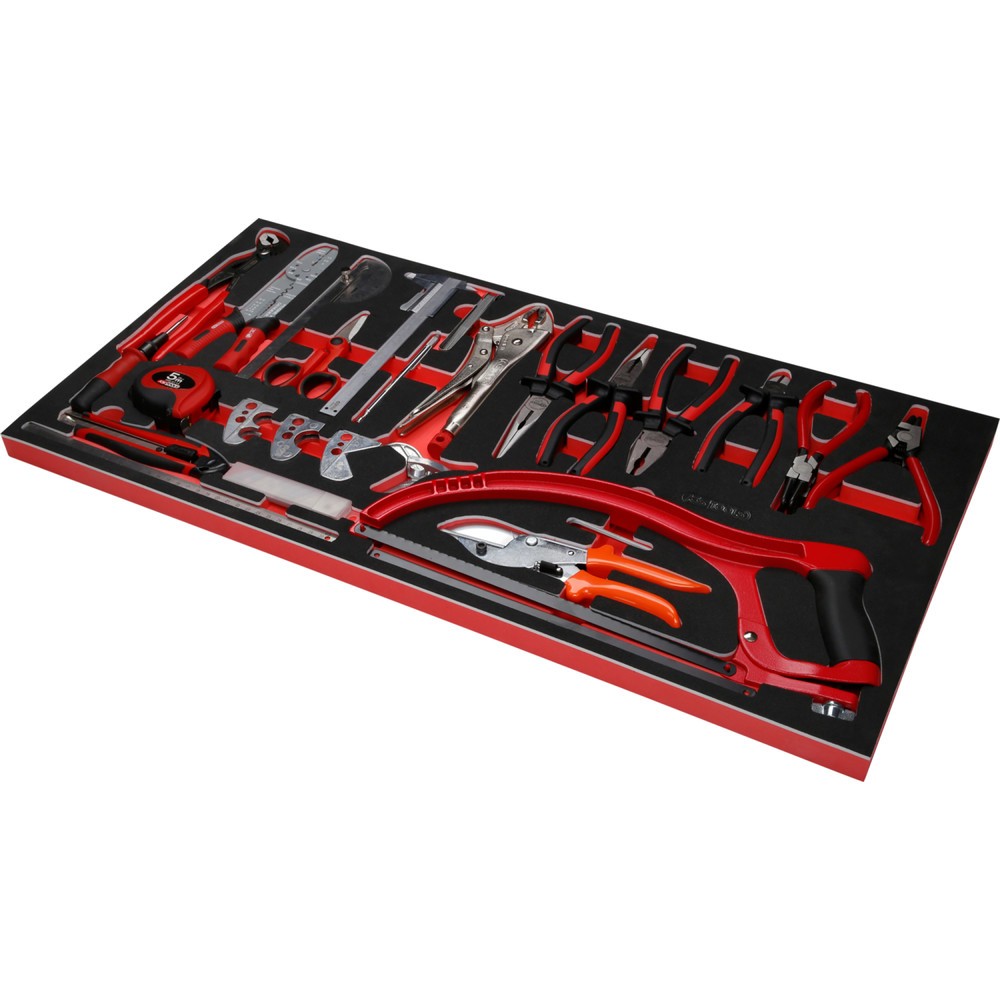 Produktabbildung Nr. 4: KS TOOLS Zangen- / und Messwerkzeug-Satz in Schaumstoffeinlage, 39-tlg