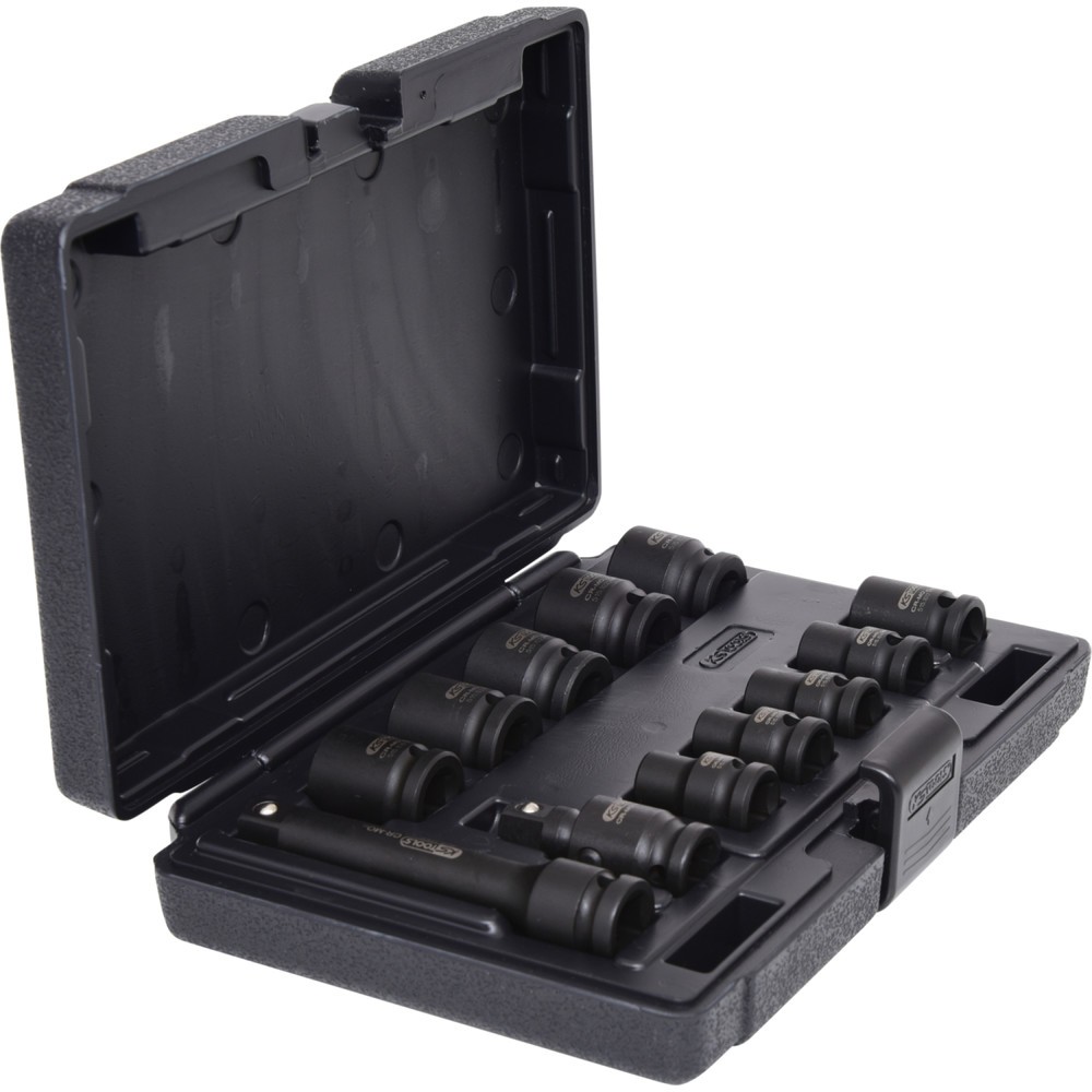 Produktabbildung Nr. 6: KS TOOLS 1/2" Sechskant-Kraft-Stecknuss-Satz, kurz, 12-tlg