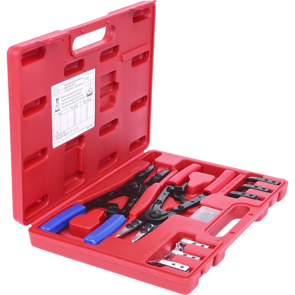 Produktabbildung Nr. 4: KS TOOLS Sicherungszangen-Satz mit Ratschenfunktion, 20-tlg