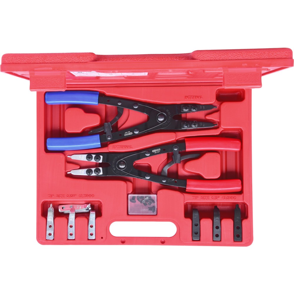 Produktabbildung Nr. 5: KS TOOLS Sicherungszangen-Satz mit Ratschenfunktion, 20-tlg