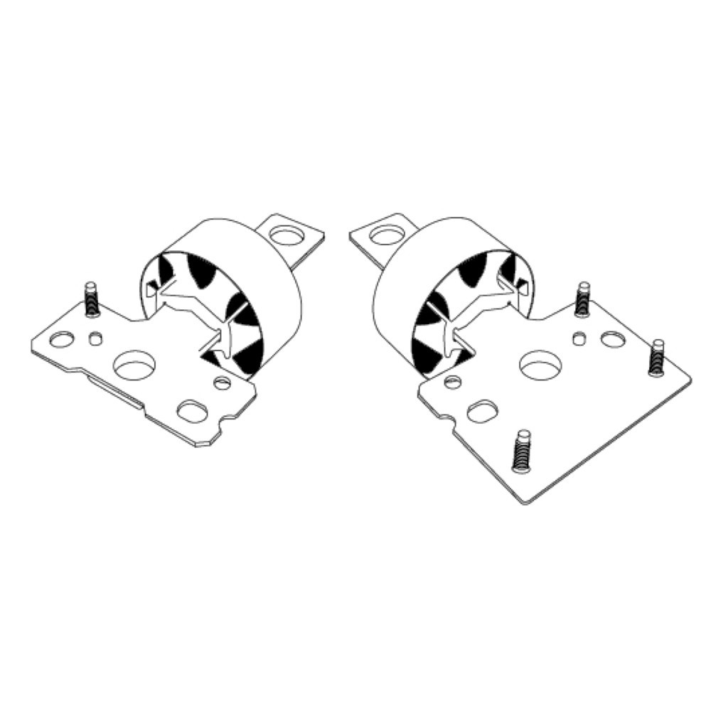 Produktabbildung Nr. 7: KS TOOLS Silentlagerwerkzeug-Satz, 7-tlg, für Ford / Volvo