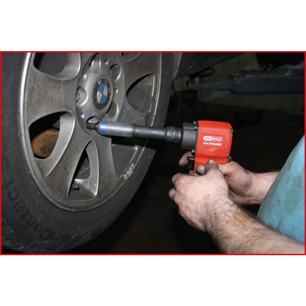 Produktabbildung Nr. 3: KS TOOLS SlimPOWER Alu-Felgen Kraft-Stecknuss, extra lang, 19 mm