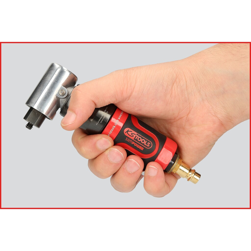 KS TOOLS 1/4" SlimPOWER Mini-Druckluft-Polierer Produktabbildung Nr. 6: KS TOOLS 1/4" SlimPOWER Mini-Druckluft-Polierer