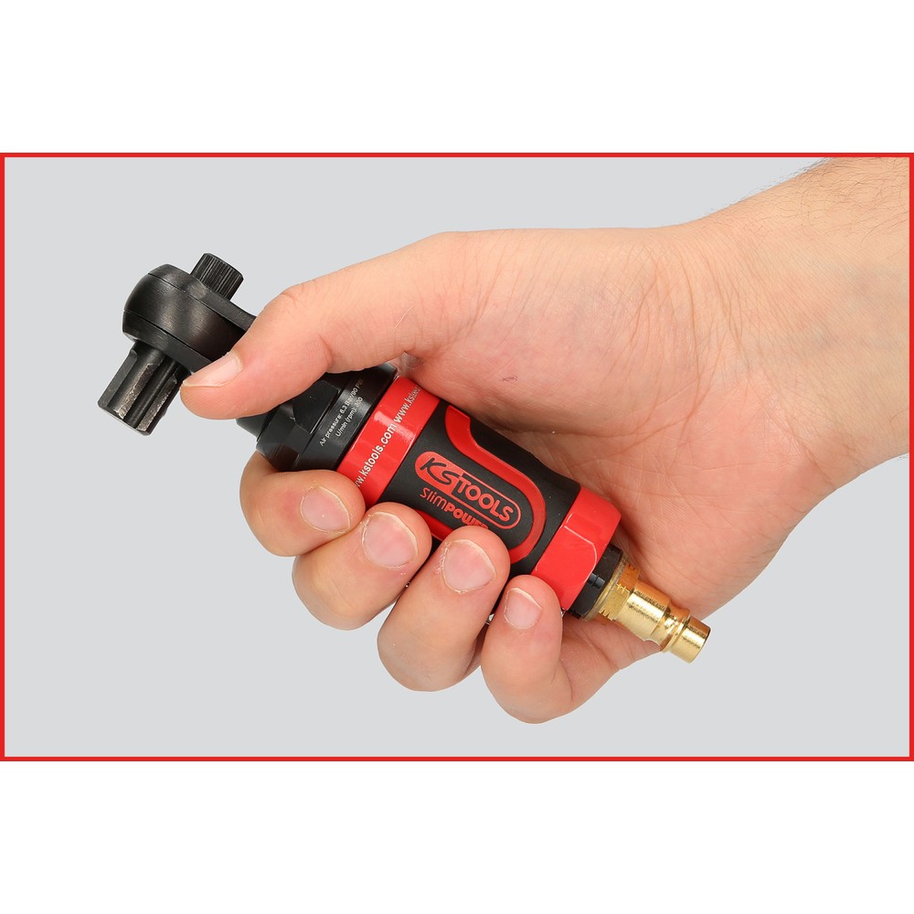 Produktabbildung Nr. 6: KS TOOLS 1/2" SlimPOWER Mini-Druckluft-Umschaltratsche 30Nm