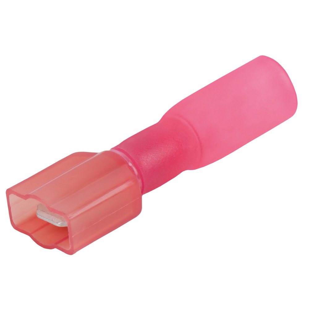 Produktabbildung Nr. 2: KS TOOLS Sortiment isolierter Quetschverbinder, rot, AWG22-16, 6-tlg Stecker