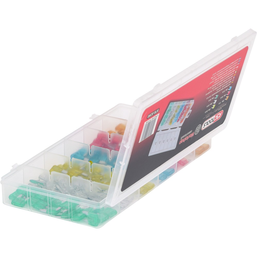 Produktabbildung Nr. 3: KS TOOLS Sortiment Mini-Sicherungen, 5-30A, 120-tlg