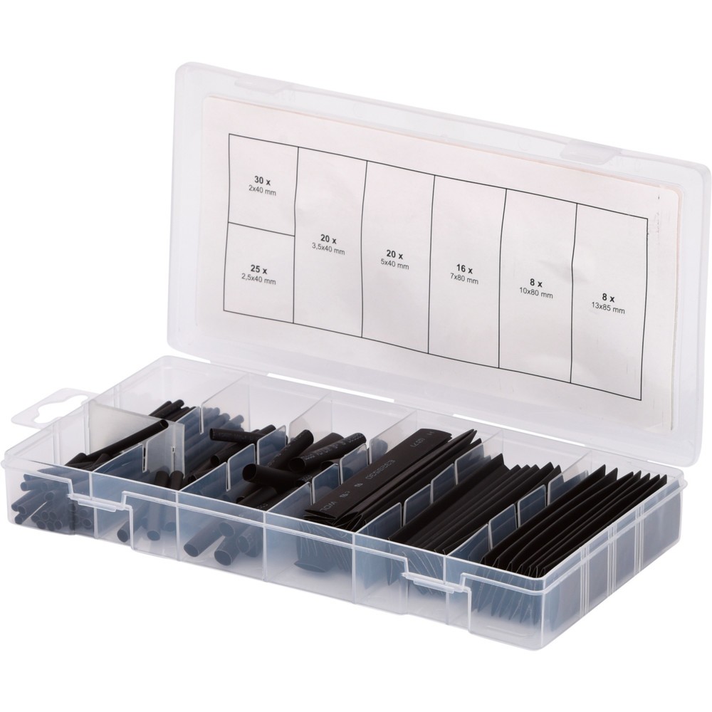 Produktabbildung: KS TOOLS Sortiment Schrumpfschläuche,2,0x40-13x80, 127-tlg