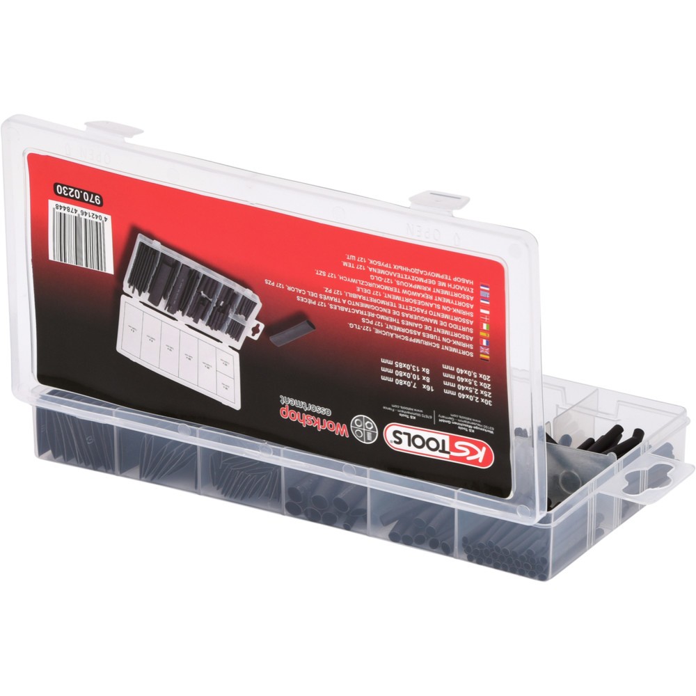 Produktabbildung Nr. 4: KS TOOLS Sortiment Schrumpfschläuche,2,0x40-13x80, 127-tlg
