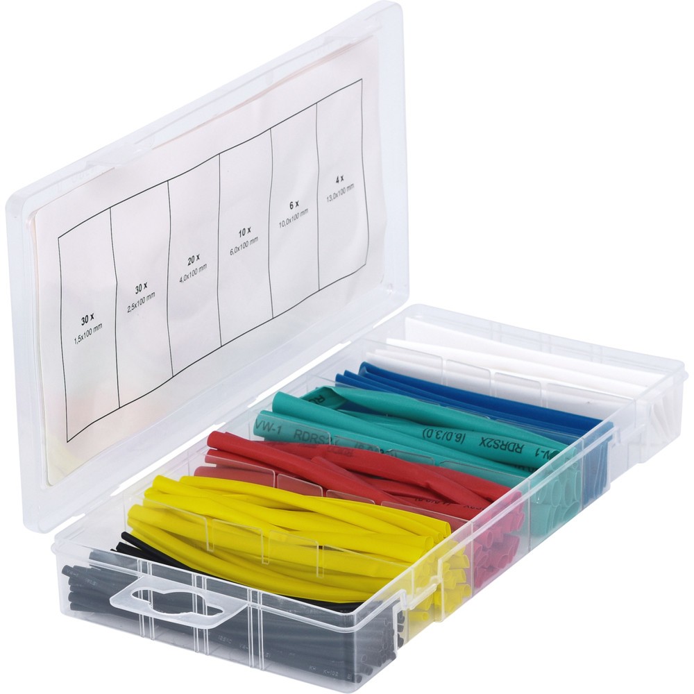 Produktabbildung Nr. 6: KS TOOLS Sortiment Schrumpfschläuche, farbig, 100-tlg