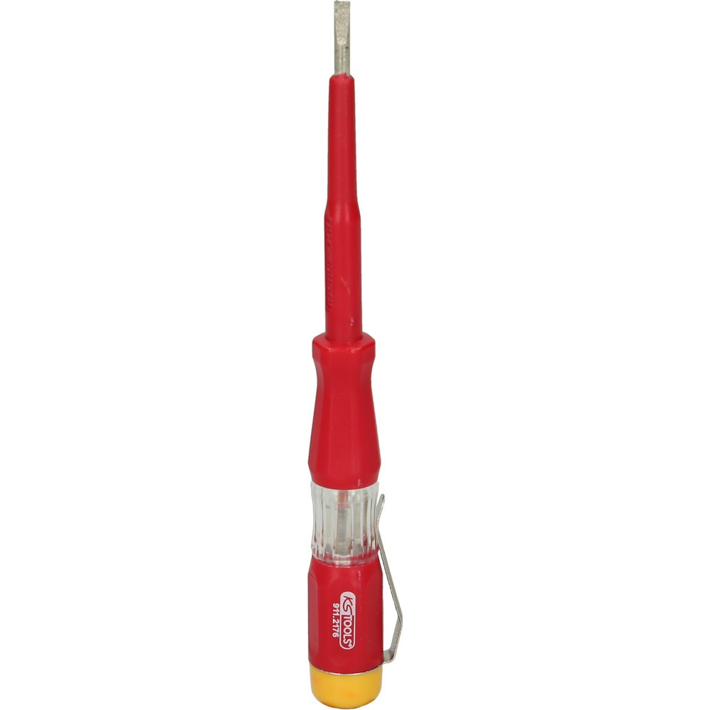 Produktabbildung Nr. 1: KS TOOLS Spannungsprüfer mit Schutzisolierung 100-500 V, 140mm