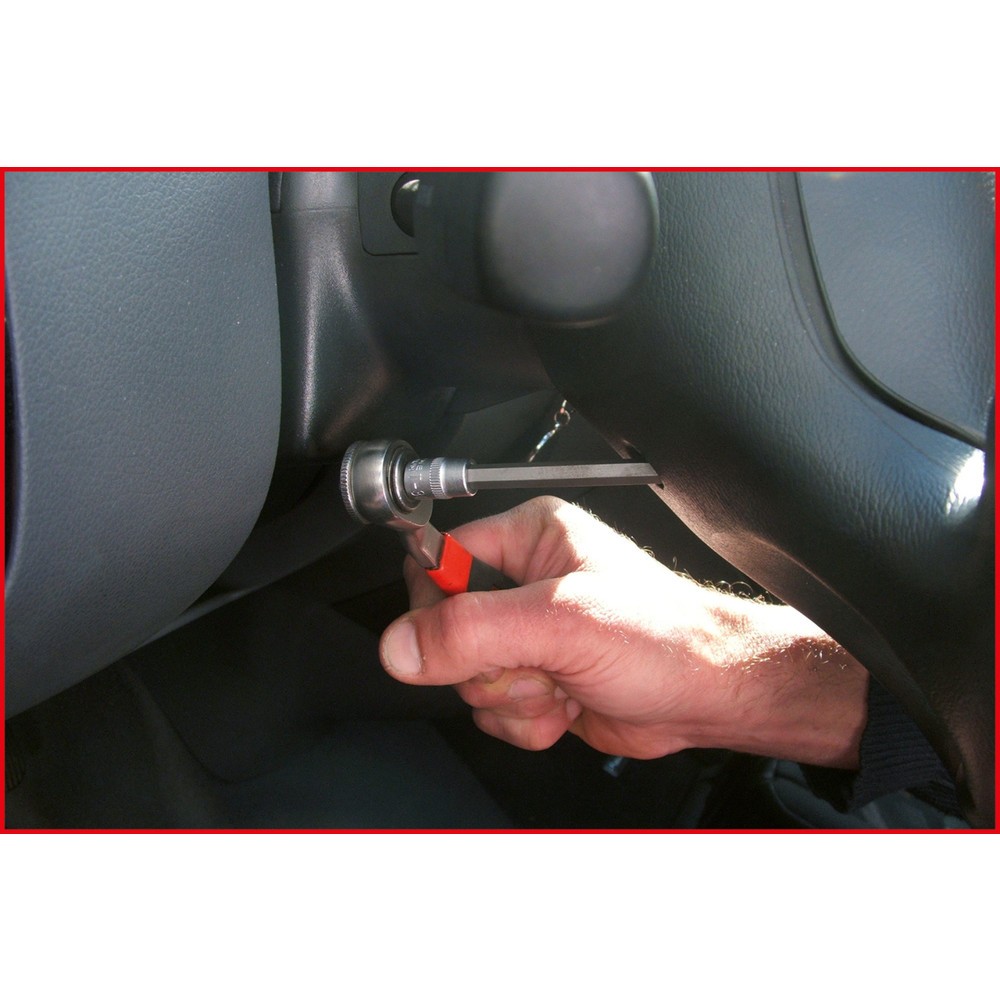 Produktabbildung Nr. 1: KS TOOLS 1/4" Spezial-Airbag-Bit-Stecknuss-Satz, 5-tlg