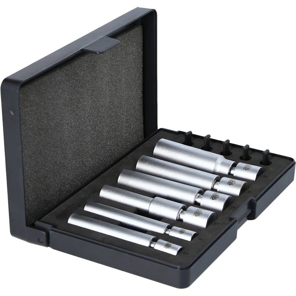 Produktabbildung Nr. 5: KS TOOLS 1/4" + 3/8" Spezial-Glüh- und Zündkerzen-Stecknuss-Satz mit Gelenk, 11-tlg