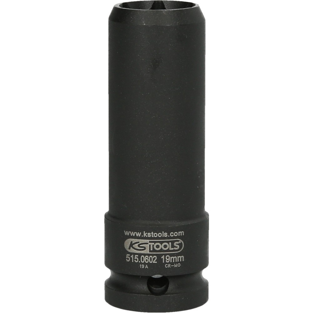 Produktabbildung Nr. 2: KS TOOLS 1/2" Spezial-Kraft-Stecknuss für geschraubte Spurplatten, 19 mm