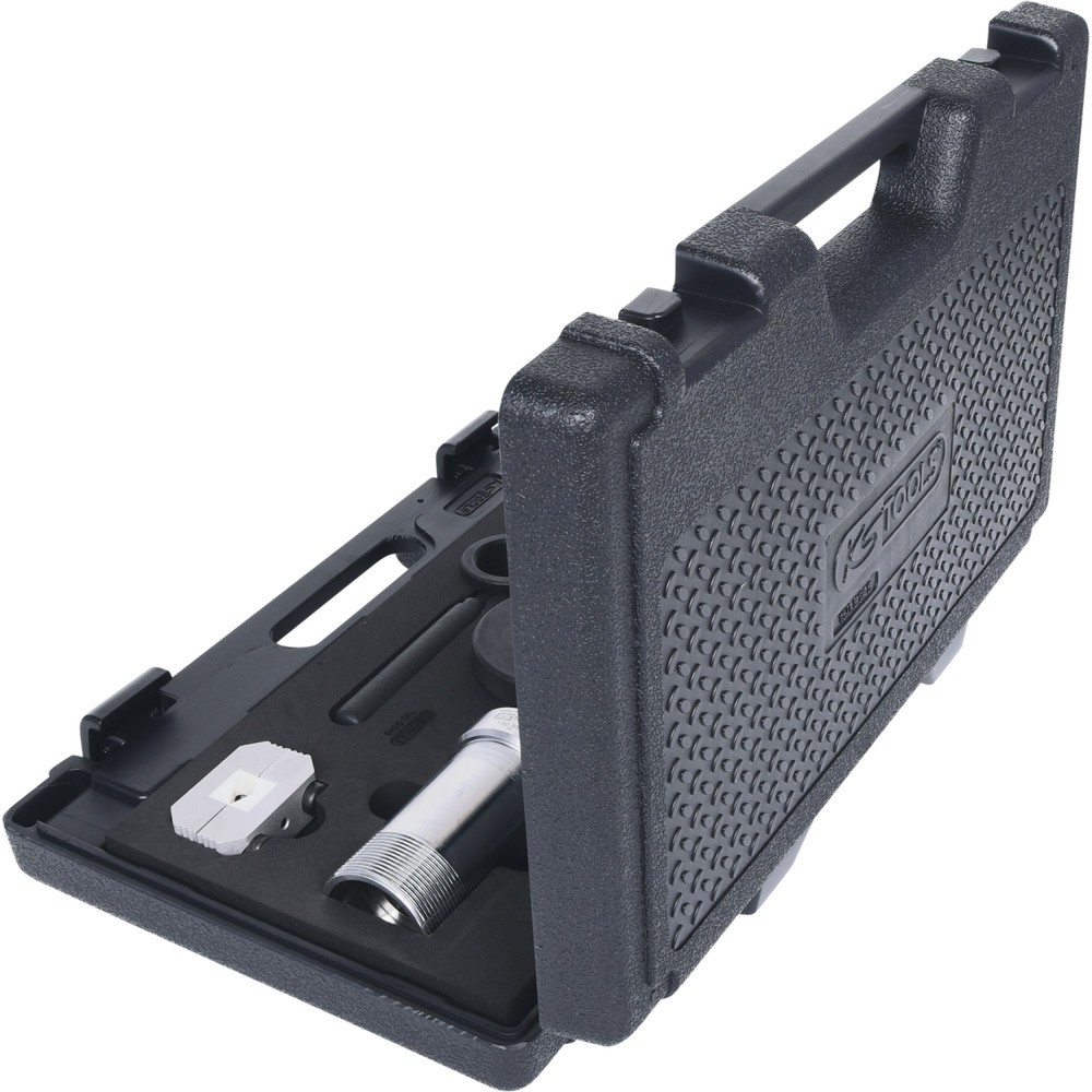 Produktabbildung Nr. 8: KS TOOLS Stoßdämpfer-Montagehilfe-Satz für Stoßdämpfer mit Zuganschlagfeder, 7-tlg