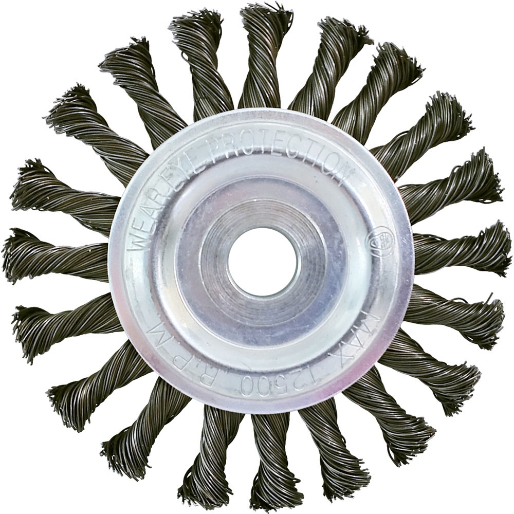Produktabbildung Nr. 5: KS TOOLS Stahldrahtrundbürste 0,5mm, Ø 125mm