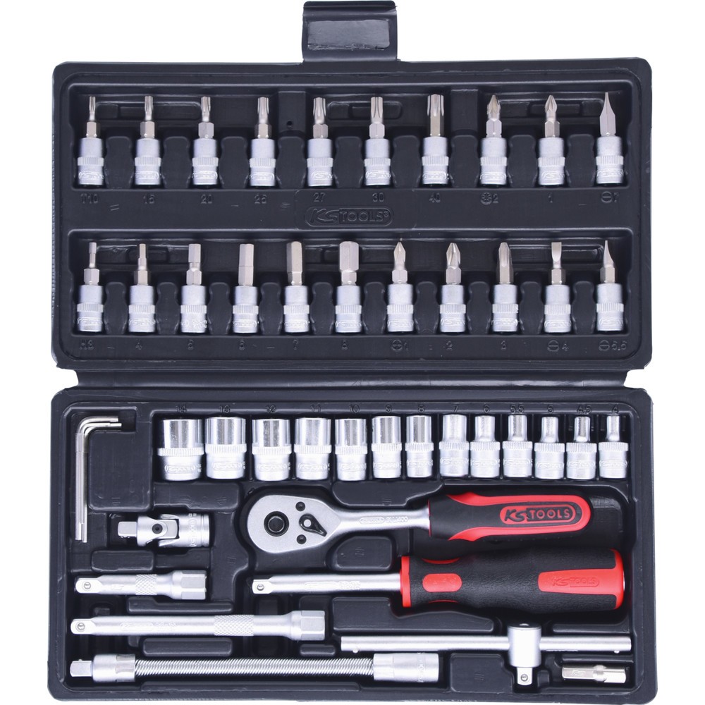 Produktabbildung Nr. 3: KS TOOLS 1/4" Steckschlüssel-Satz, 46-tlg