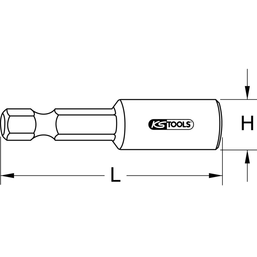 Produktabbildung Nr. 10: KS TOOLS 1/4" Stockschraubeneindreher, M10