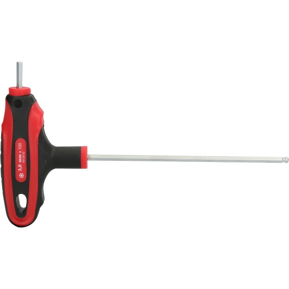 Produktabbildung Nr. 4: KS TOOLS T-Griff-Innensechskant-Kugelkopf-Schlüssel, 3mm