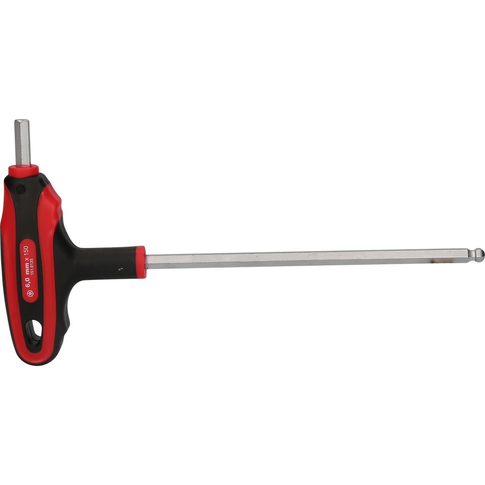 Produktabbildung Nr. 4: KS TOOLS T-Griff-Innensechskant-Kugelkopf-Schlüssel, 6mm