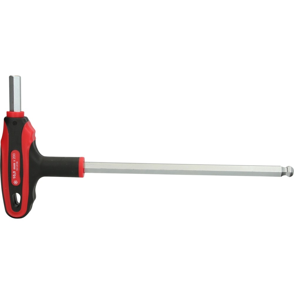 Produktabbildung Nr. 4: KS TOOLS T-Griff-Innensechskant-Kugelkopf-Schlüssel, 10mm