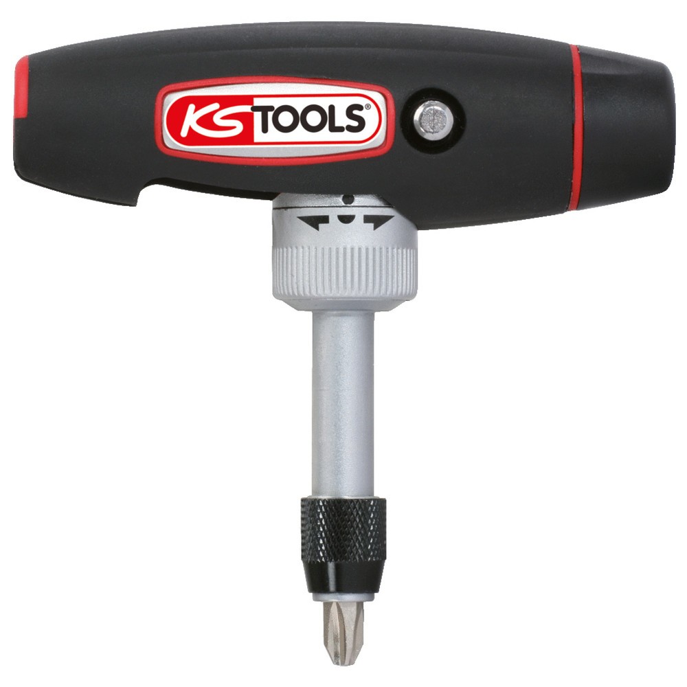 Produktabbildung Nr. 1: KS TOOLS 1/4" T-Griff Ratschen-Bit-Schraubendreher, 7-tlg
