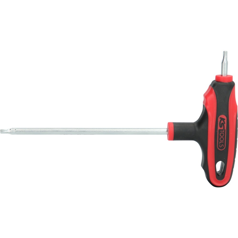 Produktabbildung Nr. 1: KS TOOLS T-Griff-Torx-Winkelstiftschlüssel,Bohrung, TB10