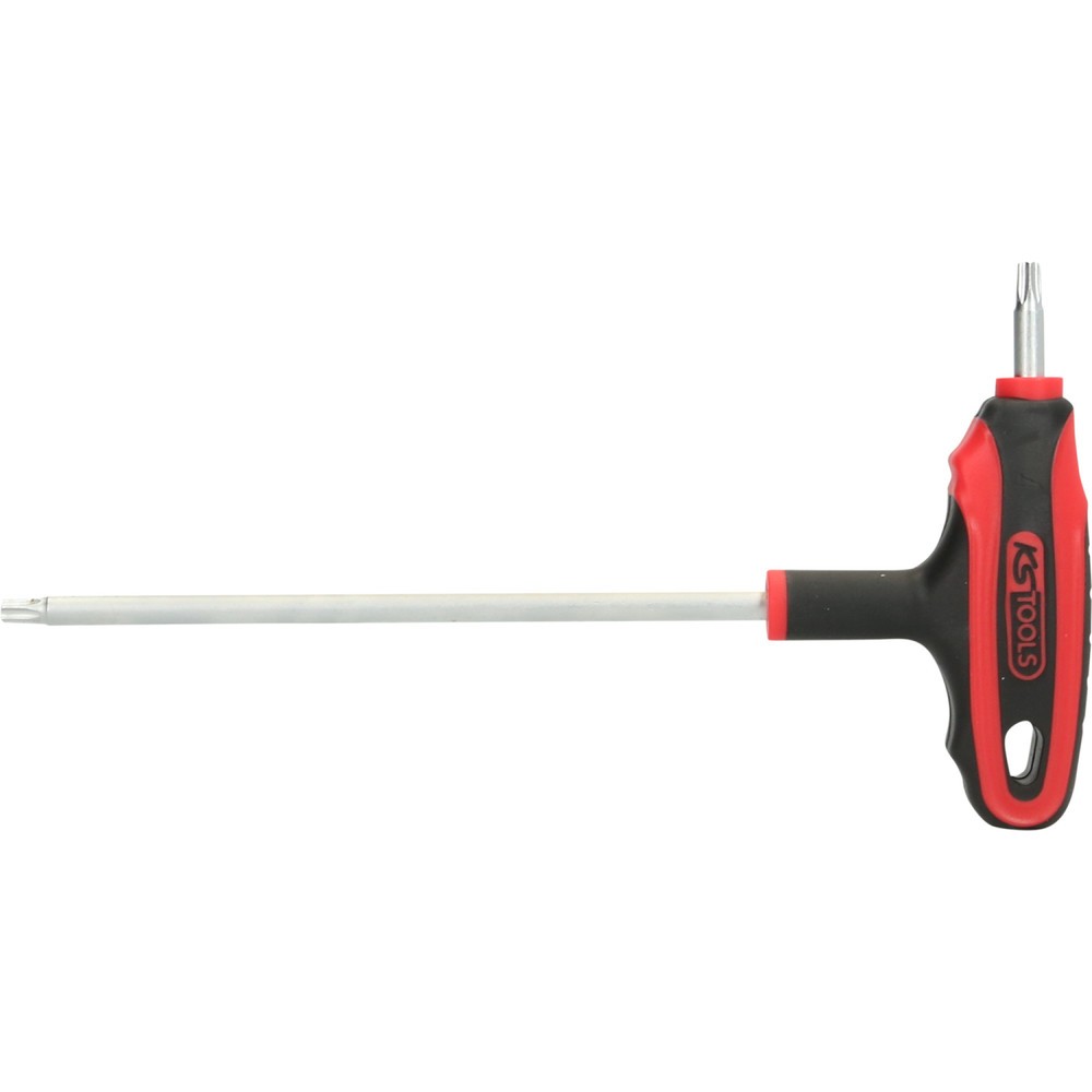 Produktabbildung: KS TOOLS T-Griff-Torx-Winkelstiftschlüssel,Bohrung, TB27