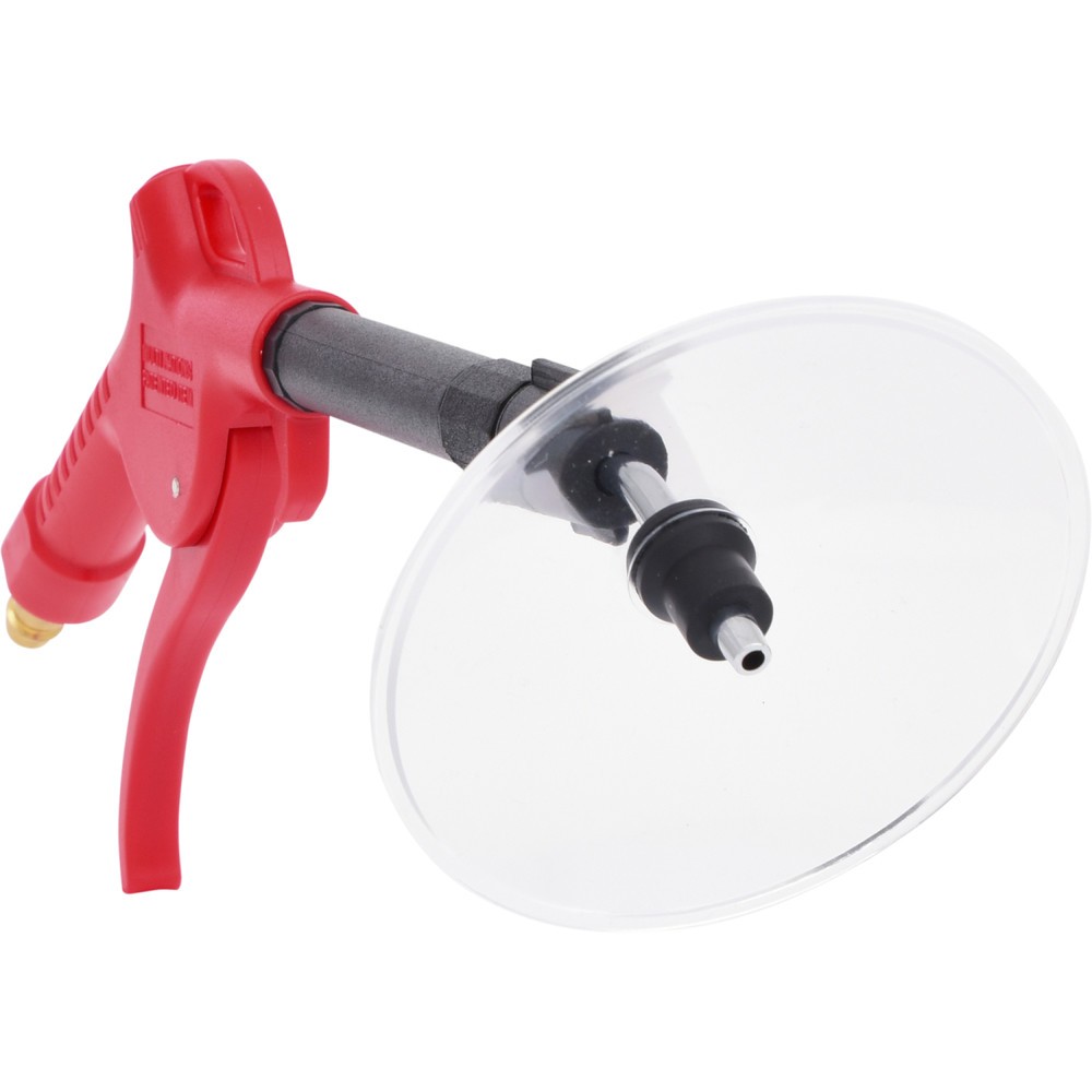 Produktabbildung Nr. 7: KS TOOLS Teleskop-Druckluft-Ausblaspistole 90-190mm mit Schutzschild