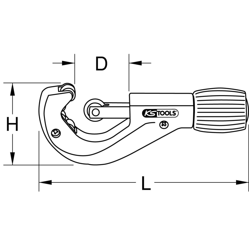KS TOOLS Teleskop-Rohrabschneider, 3-42mm Produktabbildung Nr. 5: KS TOOLS Teleskop-Rohrabschneider, 3-42mm