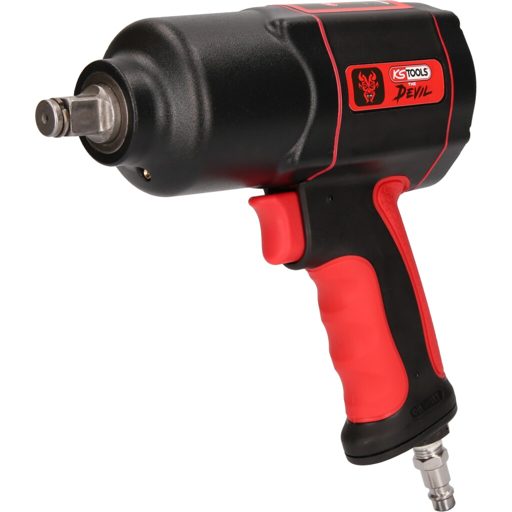 KS TOOLS 1/2" THE DEVIL Hochleistungs-Druckluft-Schlagschrauber, 1600Nm Produktabbildung: KS TOOLS 1/2" THE DEVIL Hochleistungs-Druckluft-Schlagschrauber, 1600Nm