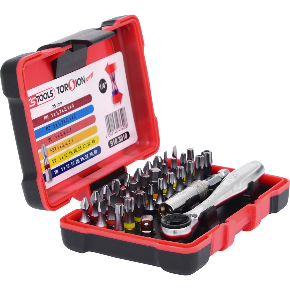 Produktabbildung Nr. 9: KS TOOLS 1/4" TORSIONpower Bit-Box, 32-tlg