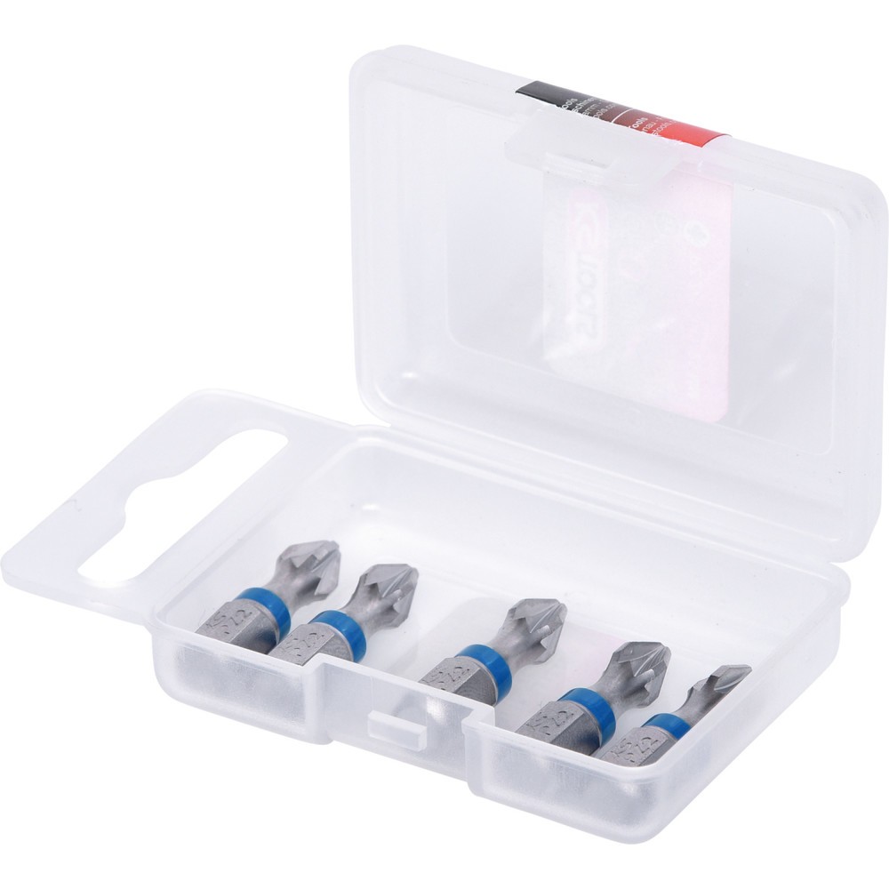 Produktabbildung Nr. 1: KS TOOLS 1/4" TORSIONpower Bit, 25mm, PZ2, 5er Pack