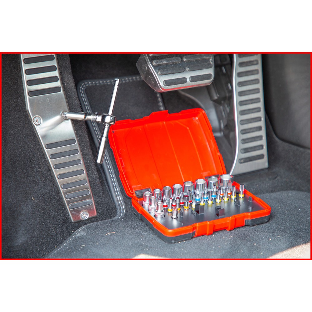 Produktabbildung Nr. 4: KS TOOLS 1/4" TORSIONpower Bit-Stecknuss-Box, 33-tlg