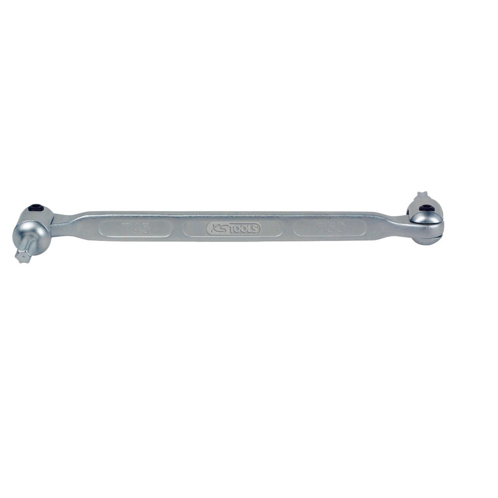 Produktabbildung Nr. 1: KS TOOLS Torx-Doppel-Gelenkschlüssel, T30xT40