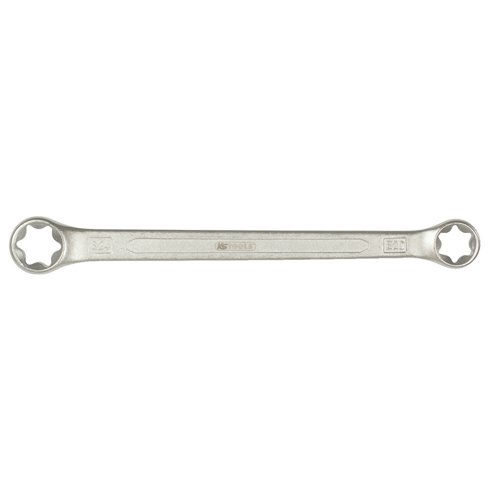 Produktabbildung Nr. 1: KS TOOLS Torx-E-Doppel-Ringschlüssel, E20xE24