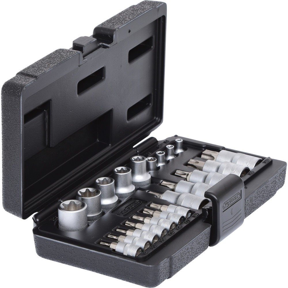 Produktabbildung Nr. 4: KS TOOLS 1/4"+1/2" Torx-Steckschlüssel-Satz, 21-tlg