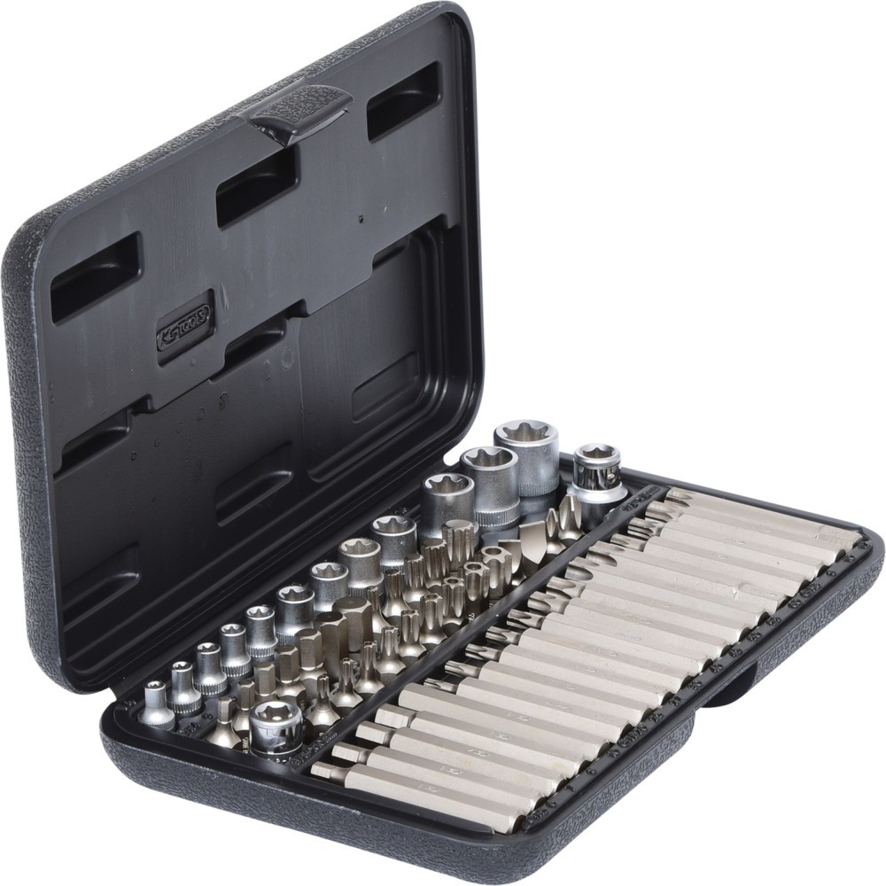 Produktabbildung Nr. 5: KS TOOLS 1/4"+3/8"+1/2" Torx-Steckschlüssel- und Bit-Satz, 57-tlg