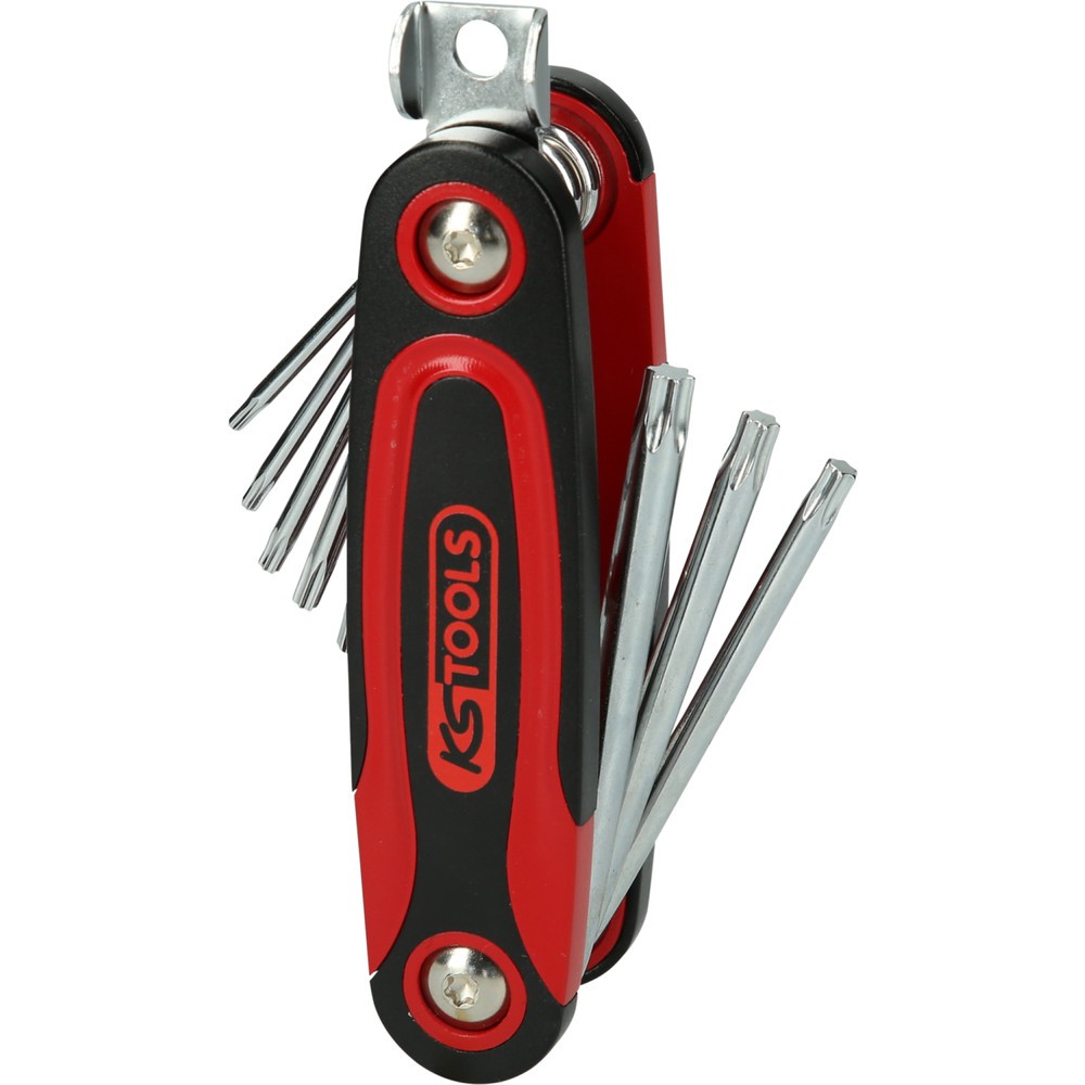 Produktabbildung Nr. 3: KS TOOLS Torx-Winkelstiftschlüssel-Klapphalter, 8-tlg