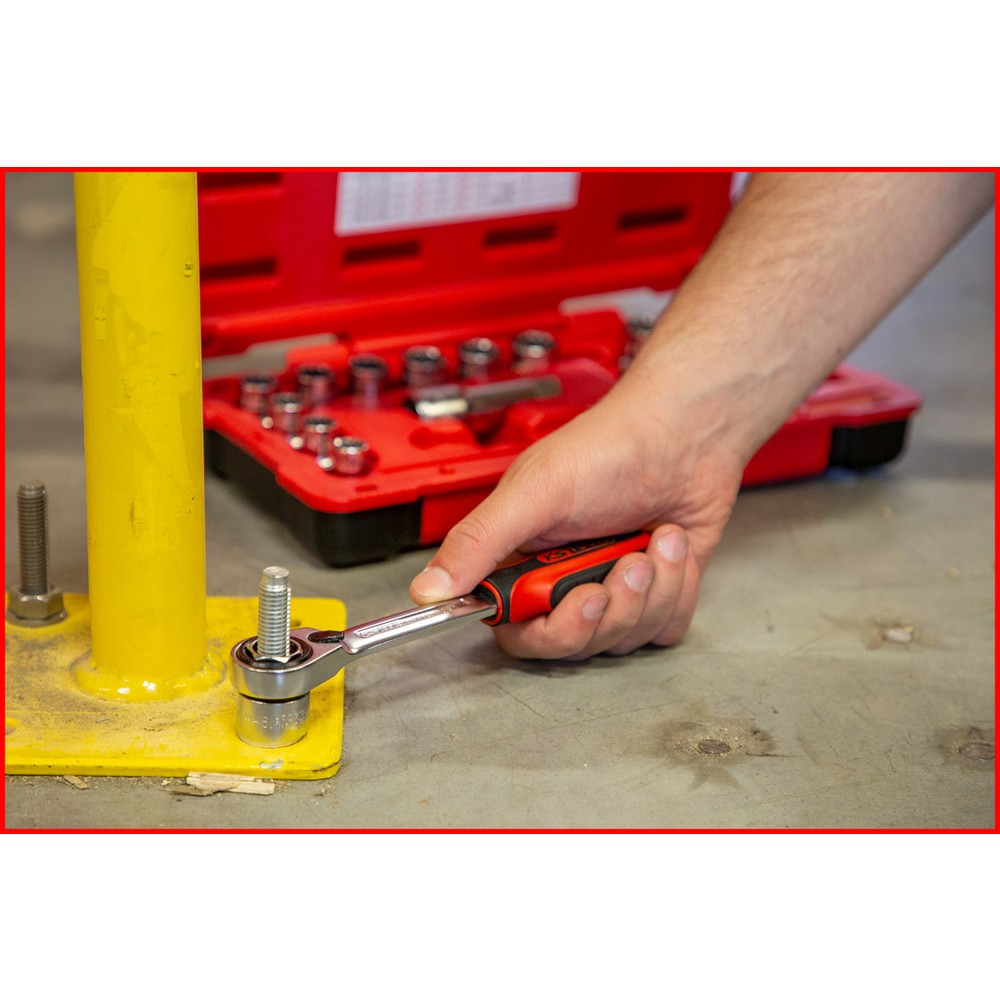 Produktabbildung Nr. 4: KS TOOLS 3/8"+1/2" TRIPLEplus Durchgangs-Steckschlüssel-Satz, 17-tlg
