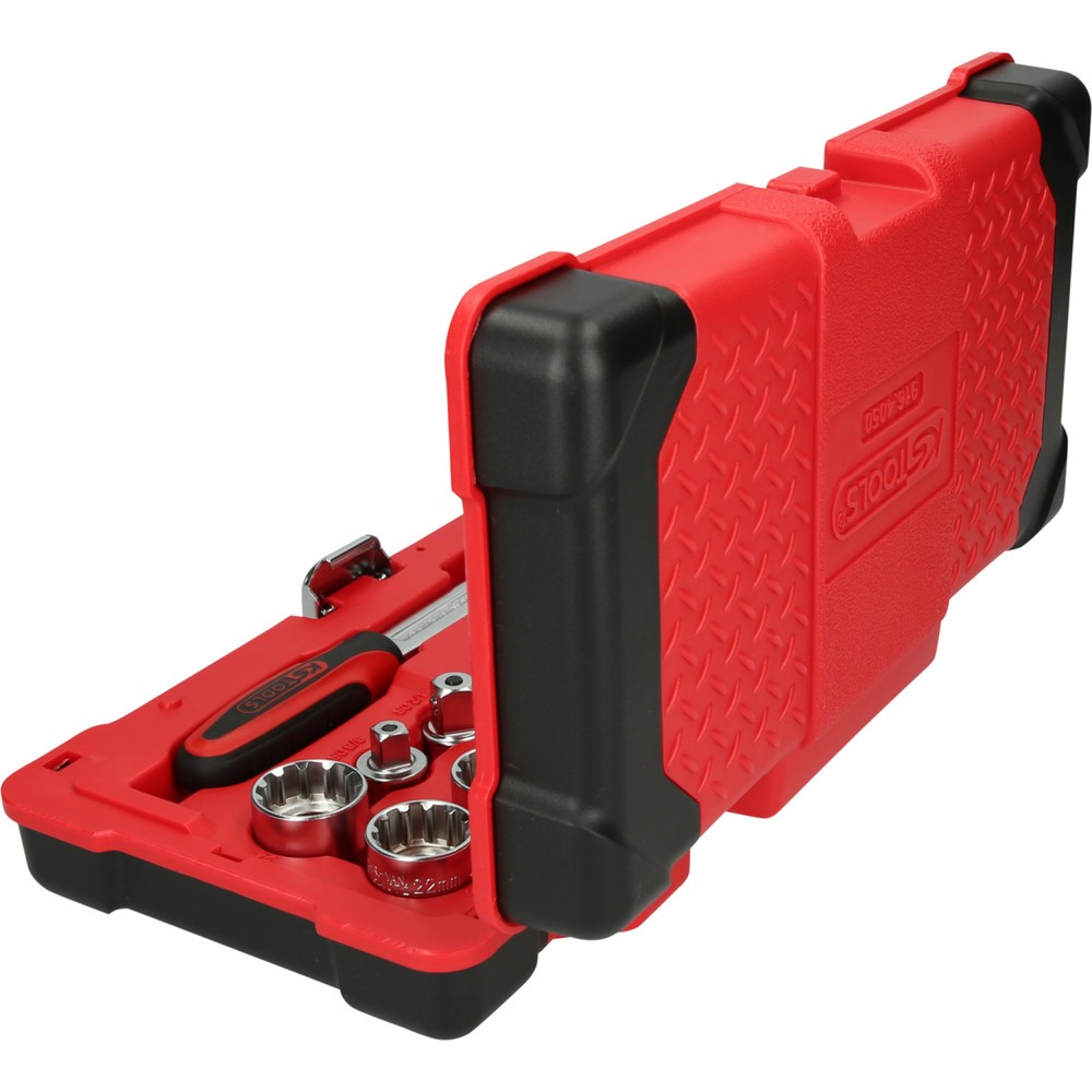 Produktabbildung Nr. 9: KS TOOLS 3/8"+1/2" TRIPLEplus Durchgangs-Steckschlüssel-Satz, 17-tlg