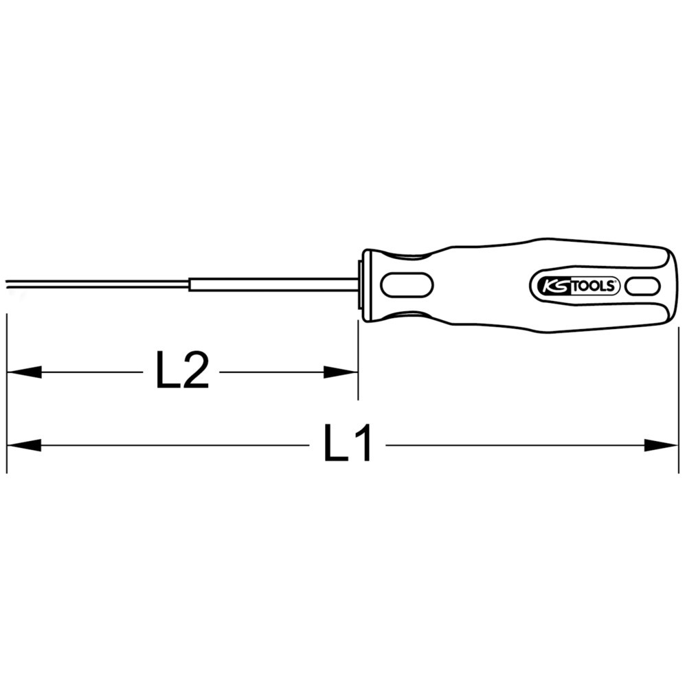 Produktabbildung Nr. 7: KS TOOLS Türgriff-Lösewerkzeug für VAG