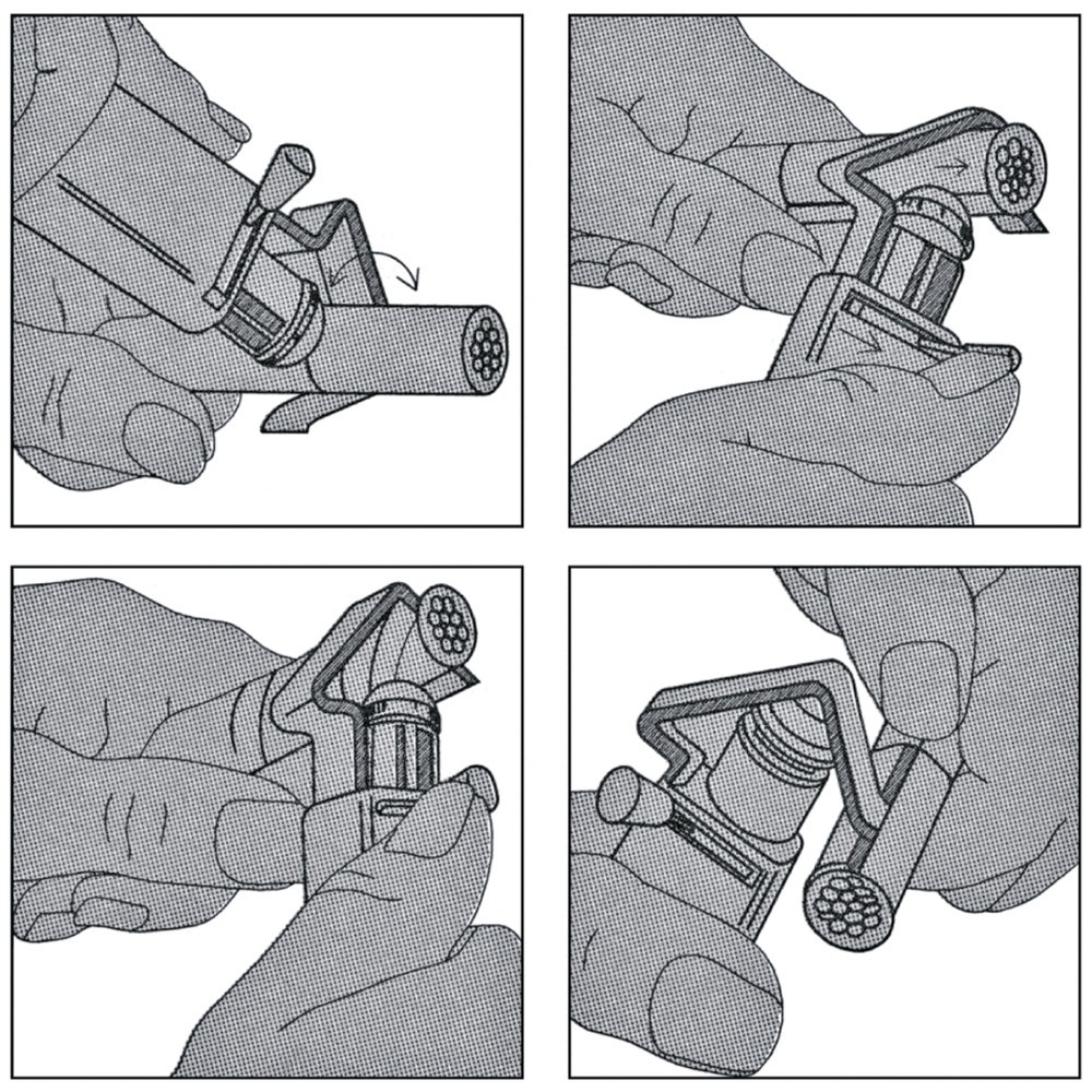 Produktabbildung Nr. 2: KS TOOLS Universal-Abisolierwerkzeug, 6-25mm