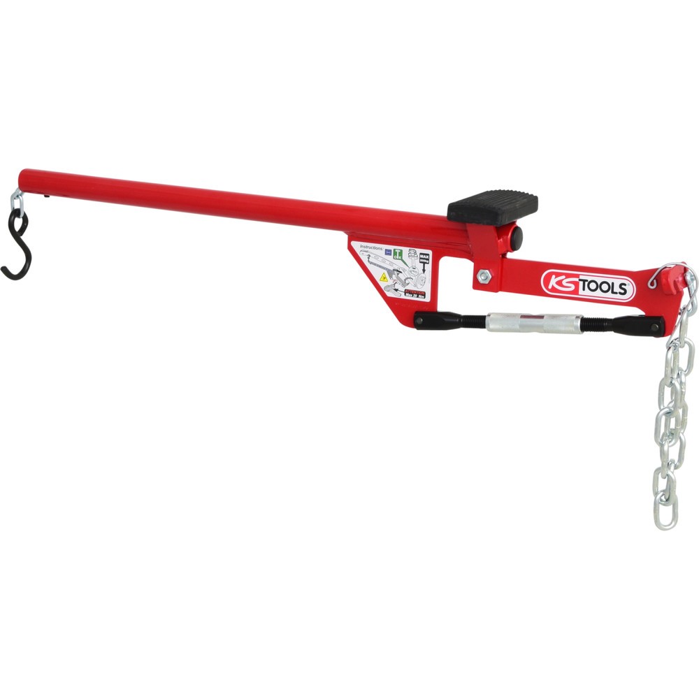 Produktabbildung Nr. 6: KS TOOLS Universal-Achshebel mit Kette, 960mm