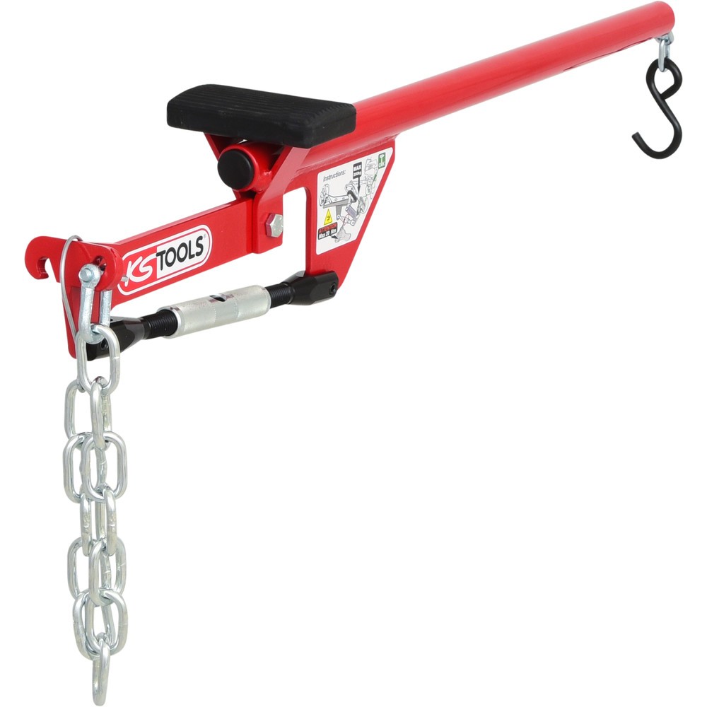 Produktabbildung Nr. 7: KS TOOLS Universal-Achshebel mit Kette, 960mm